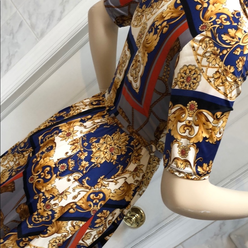 2 LEFT! CREAM ROYAL DRESS - Picture 8 of 8